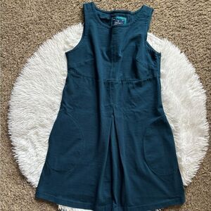 American Eagle Dress Dark‎ Teal Pockets Womens Size Small